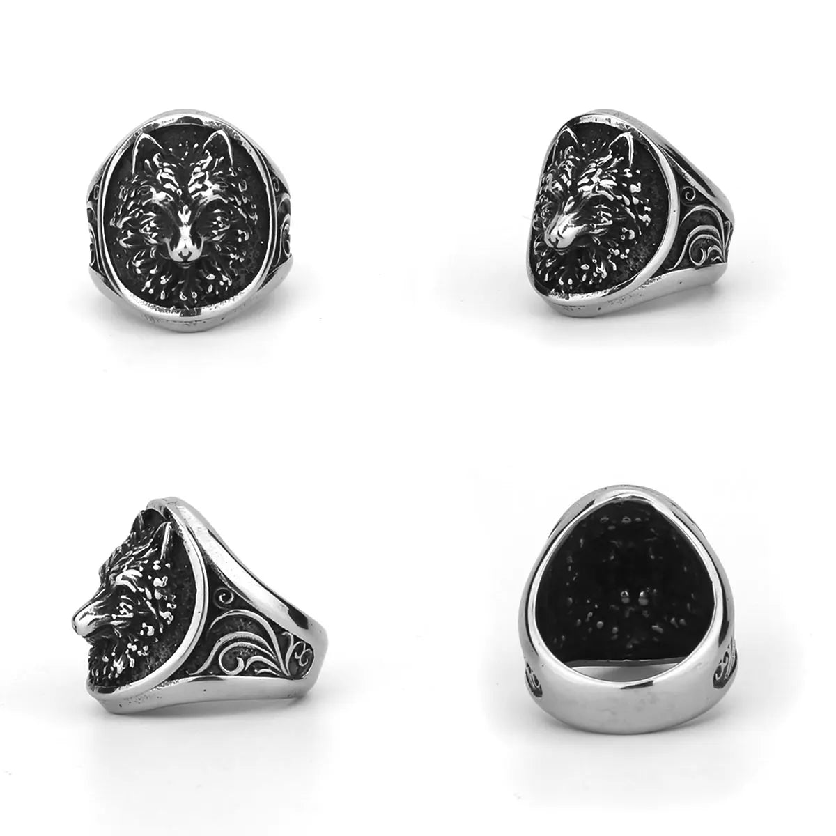 Nordic Viking Stainless Steel Rings - Odin's Shore
