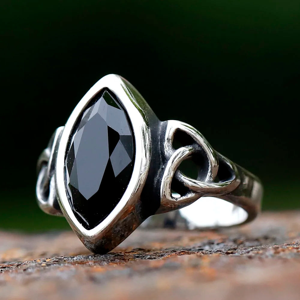 Nordic Viking Celtic Knot Ring β Symbol of Unity, Strength, and Eternity