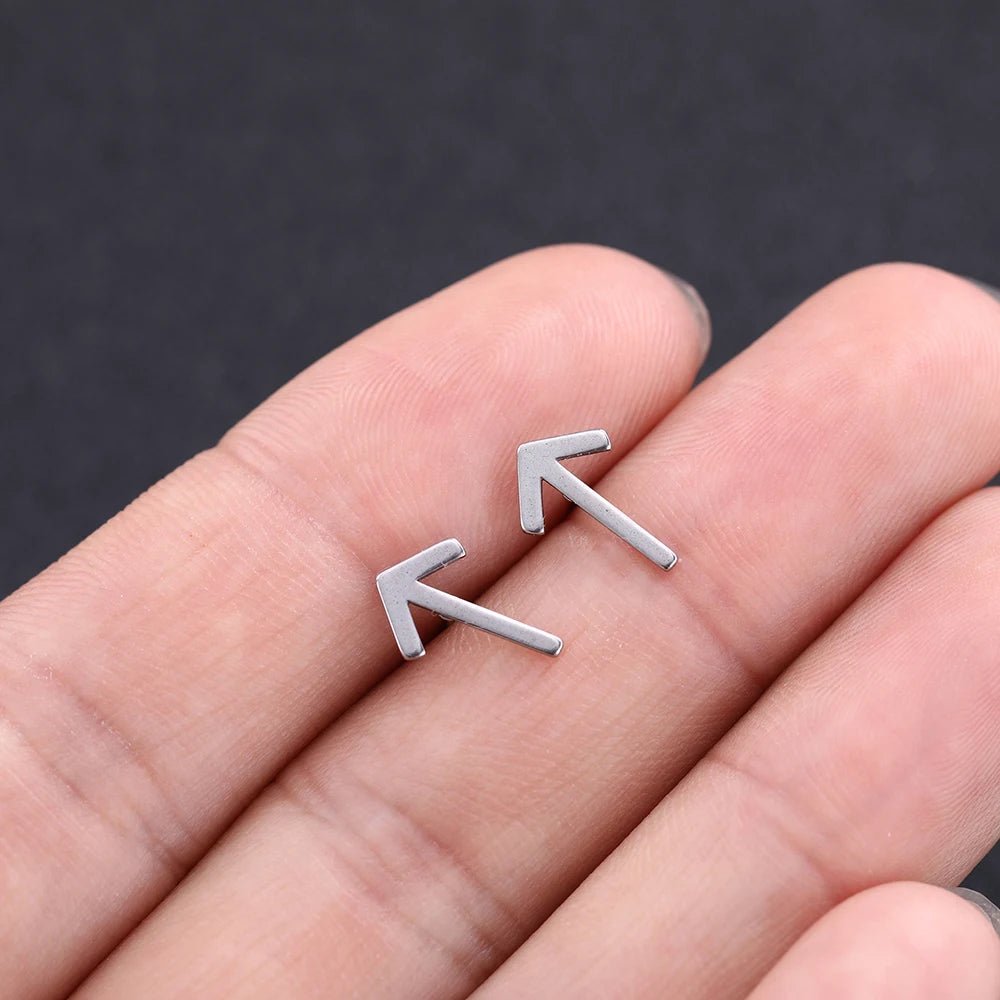 Nordic Runes Letter Earrings - Odin's Shore