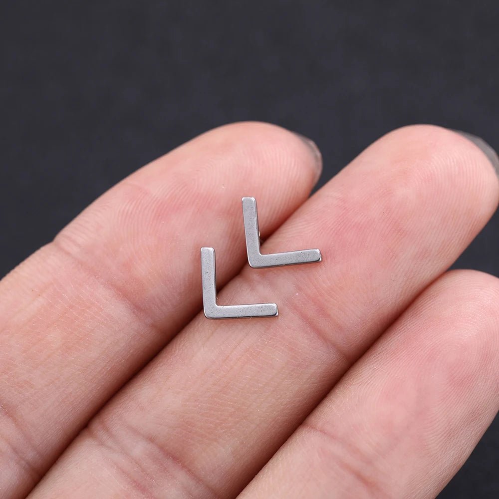 Nordic Runes Letter Earrings - Odin's Shore