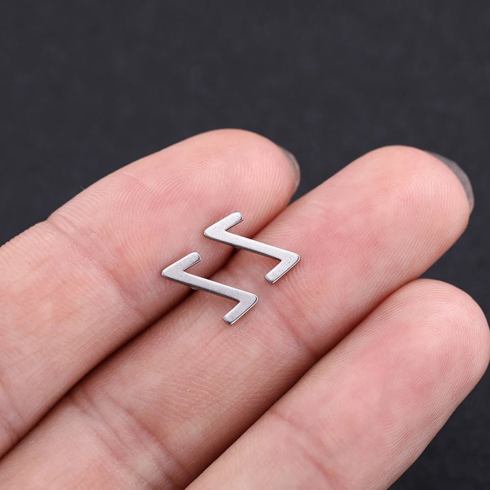 Nordic Runes Letter Earrings - Odin's Shore