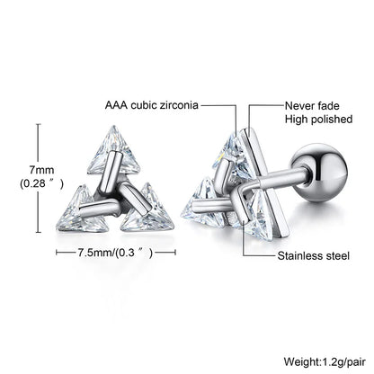 Stainless Steel Stud Earrings