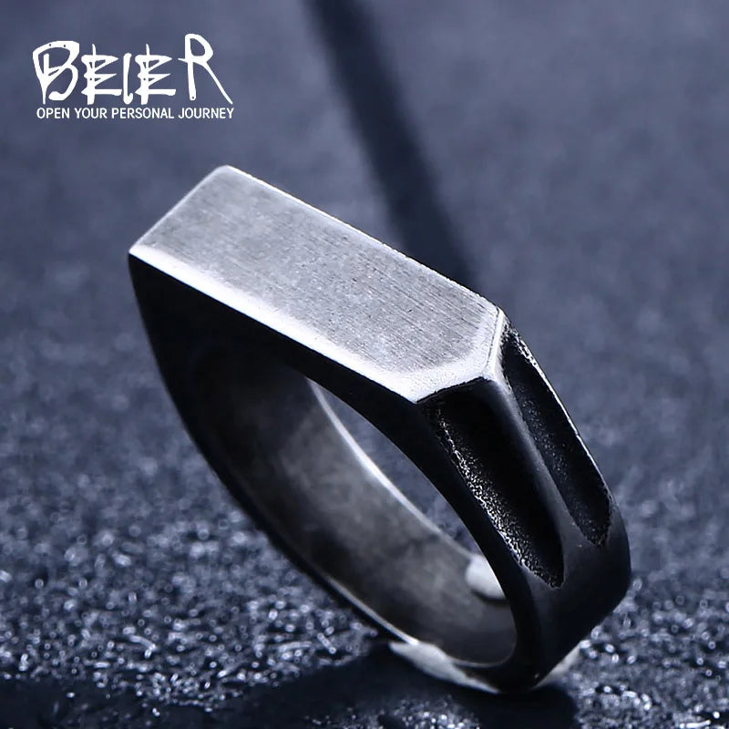 Unique Norse Stainless Steel Rings