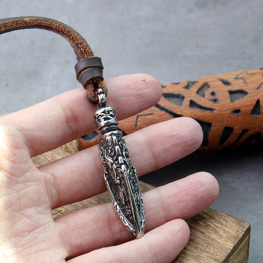 Viking Spear Necklace