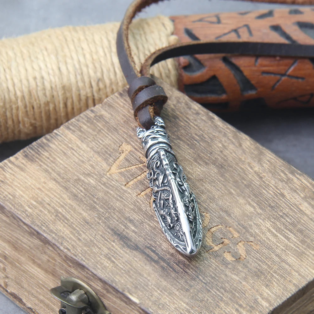 Viking Spear Necklace