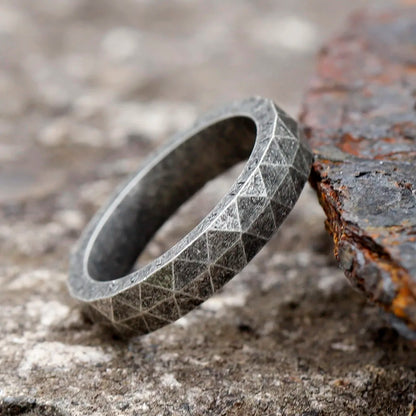 Stainless Steel Viking Rune Ring – Symbol of Heritage & Strength