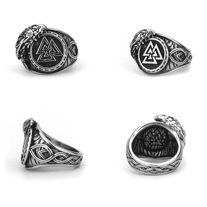 Nordic Viking Stainless Steel Rings