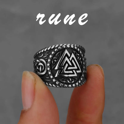 Nordic Viking Stainless Steel Rings