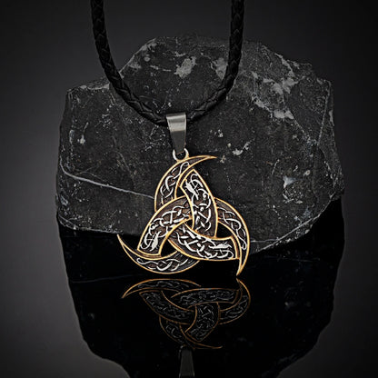 Nordic Trinity Knot Necklace