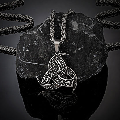 Nordic Trinity Knot Necklace