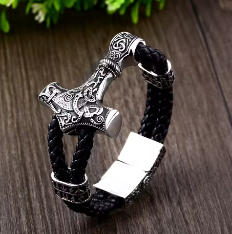 Thor's Hammer Mjolnir Bracelet