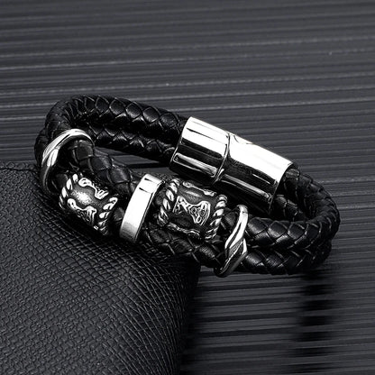 Thor's Hammer Mjolnir Stainless Steel Bracelet