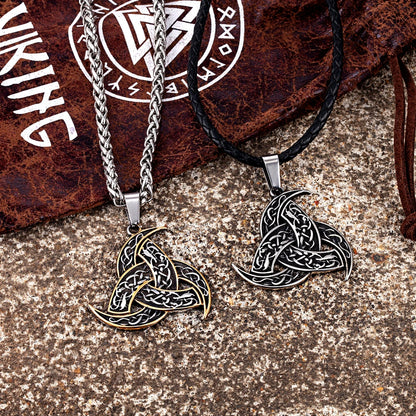 Nordic Trinity Knot Necklace