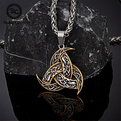 Nordic Trinity Knot Necklace