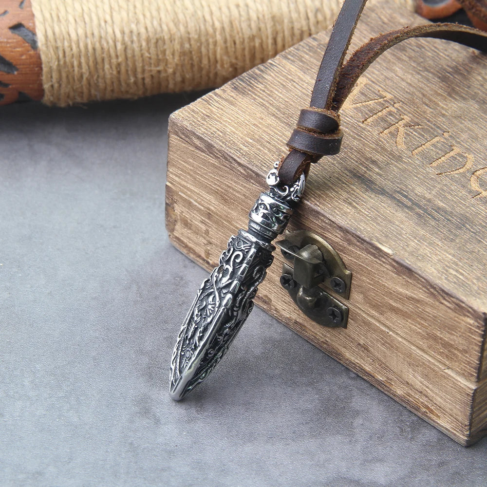 Viking Spear Necklace