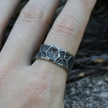 Nordic Style Stainless Steel Rings - Odin's Shore