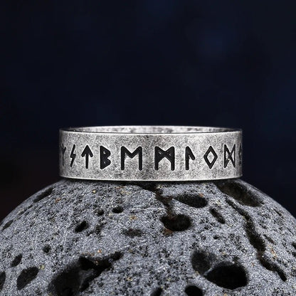 Nordic Style Stainless Steel Rings - Odin's Shore