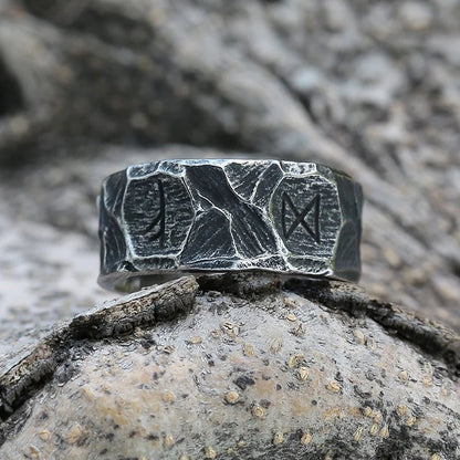 Nordic Style Stainless Steel Rings - Odin's Shore