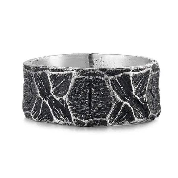 Nordic Style Stainless Steel Rings - Odin's Shore