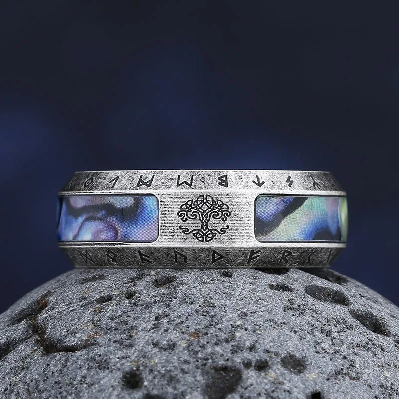 Nordic Style Stainless Steel Rings - Odin's Shore