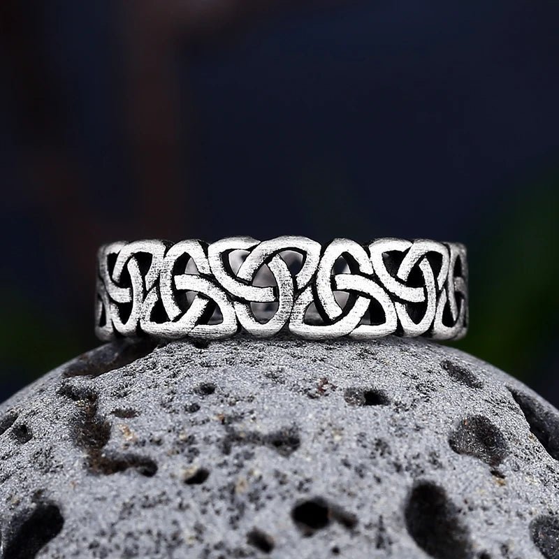 Nordic Style Stainless Steel Rings - Odin's Shore