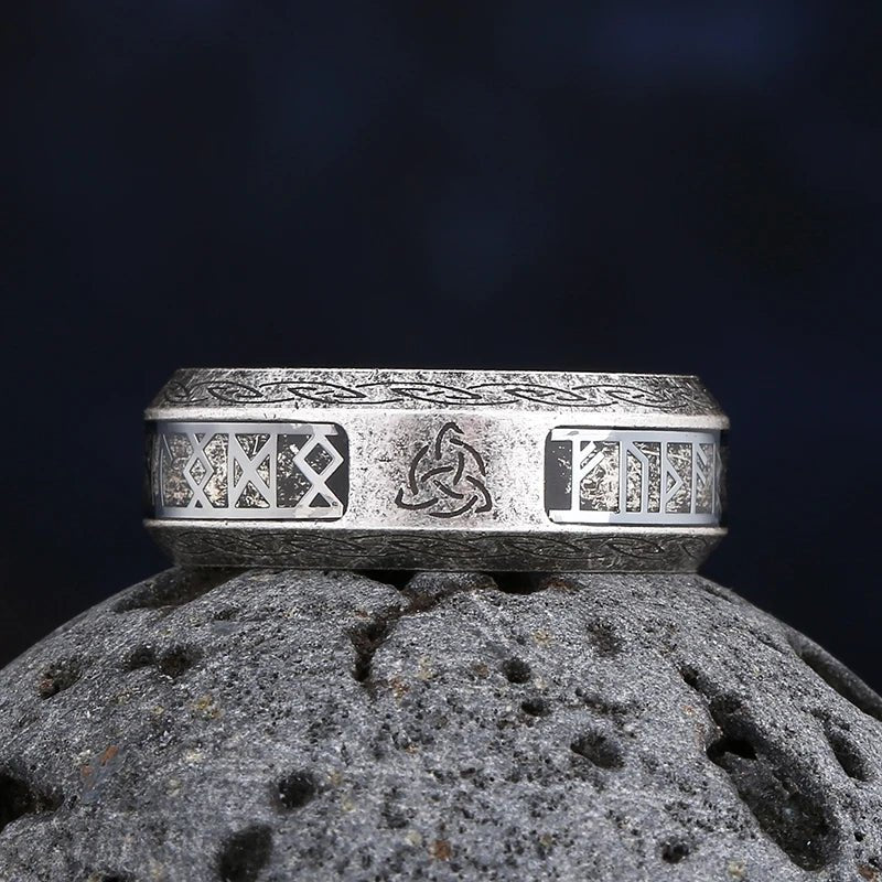 Nordic Style Stainless Steel Rings - Odin's Shore