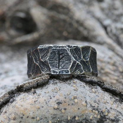 Nordic Style Stainless Steel Rings - Odin's Shore