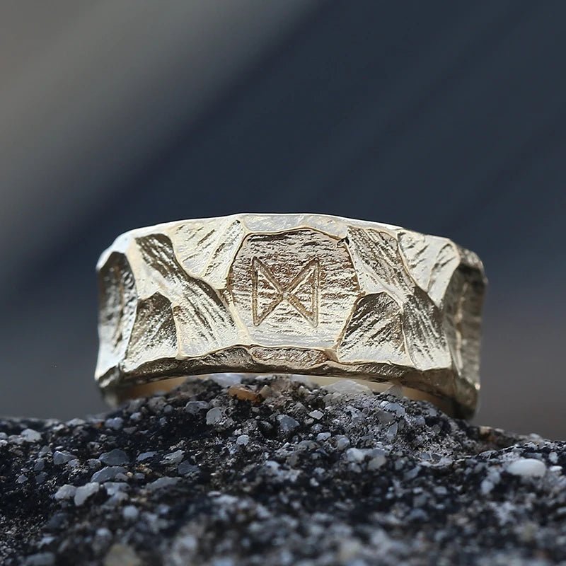 Nordic Style Stainless Steel Rings - Odin's Shore