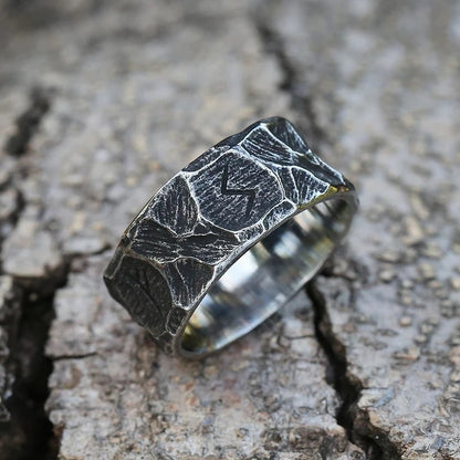 Nordic Style Stainless Steel Rings - Odin's Shore