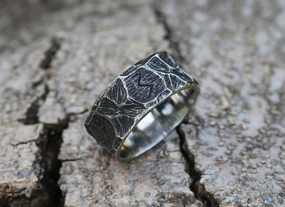 Nordic Style Stainless Steel Rings - Odin's Shore