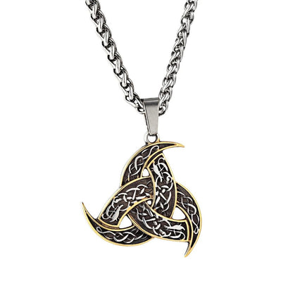 Nordic Trinity Knot Necklace - Odin's Shore