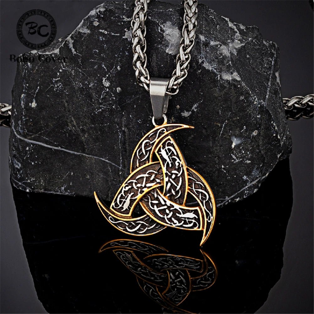 Nordic Trinity Knot Necklace - Odin's Shore