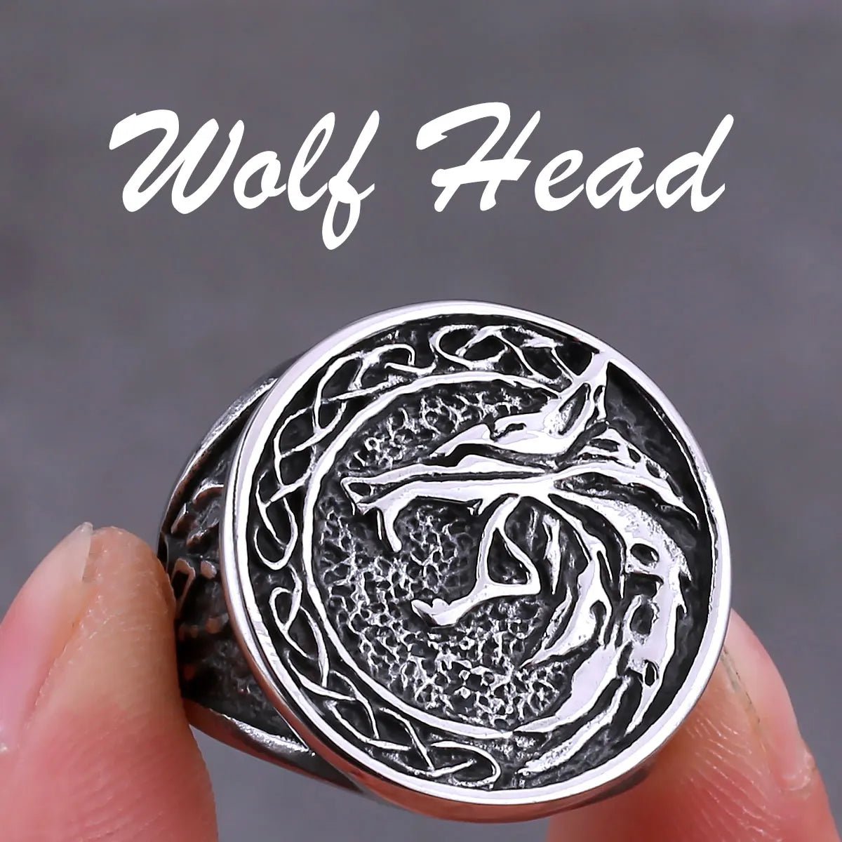 Nordic Viking Stainless Steel Rings - Odin's Shore