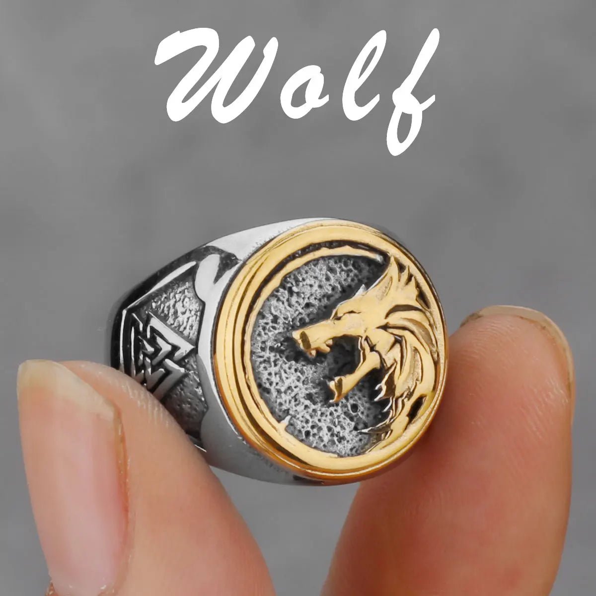 Nordic Viking Stainless Steel Rings - Odin's Shore