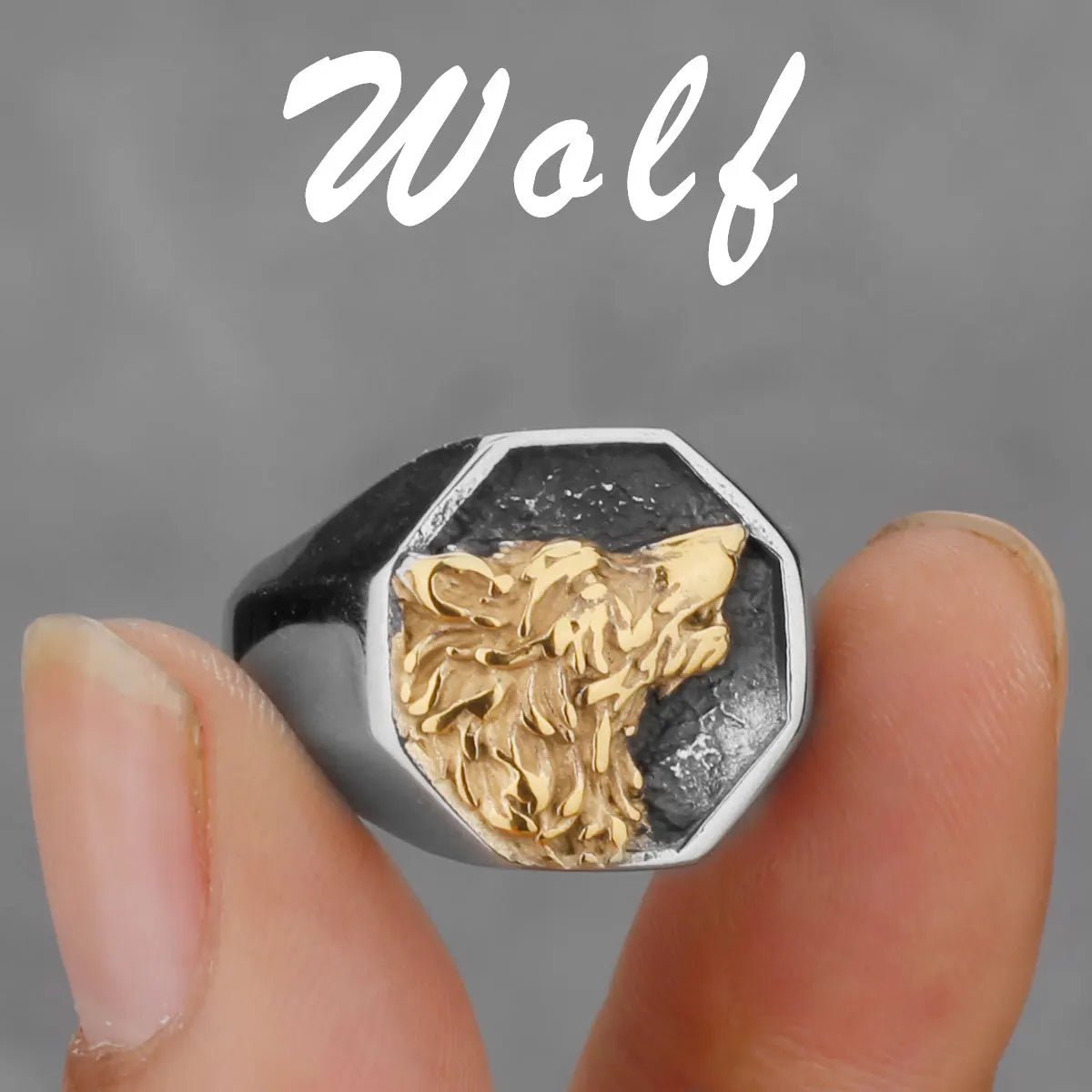 Nordic Viking Stainless Steel Rings - Odin's Shore