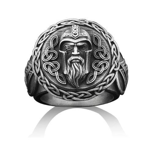 Nordic Viking Stainless Steel Rings - Odin's Shore