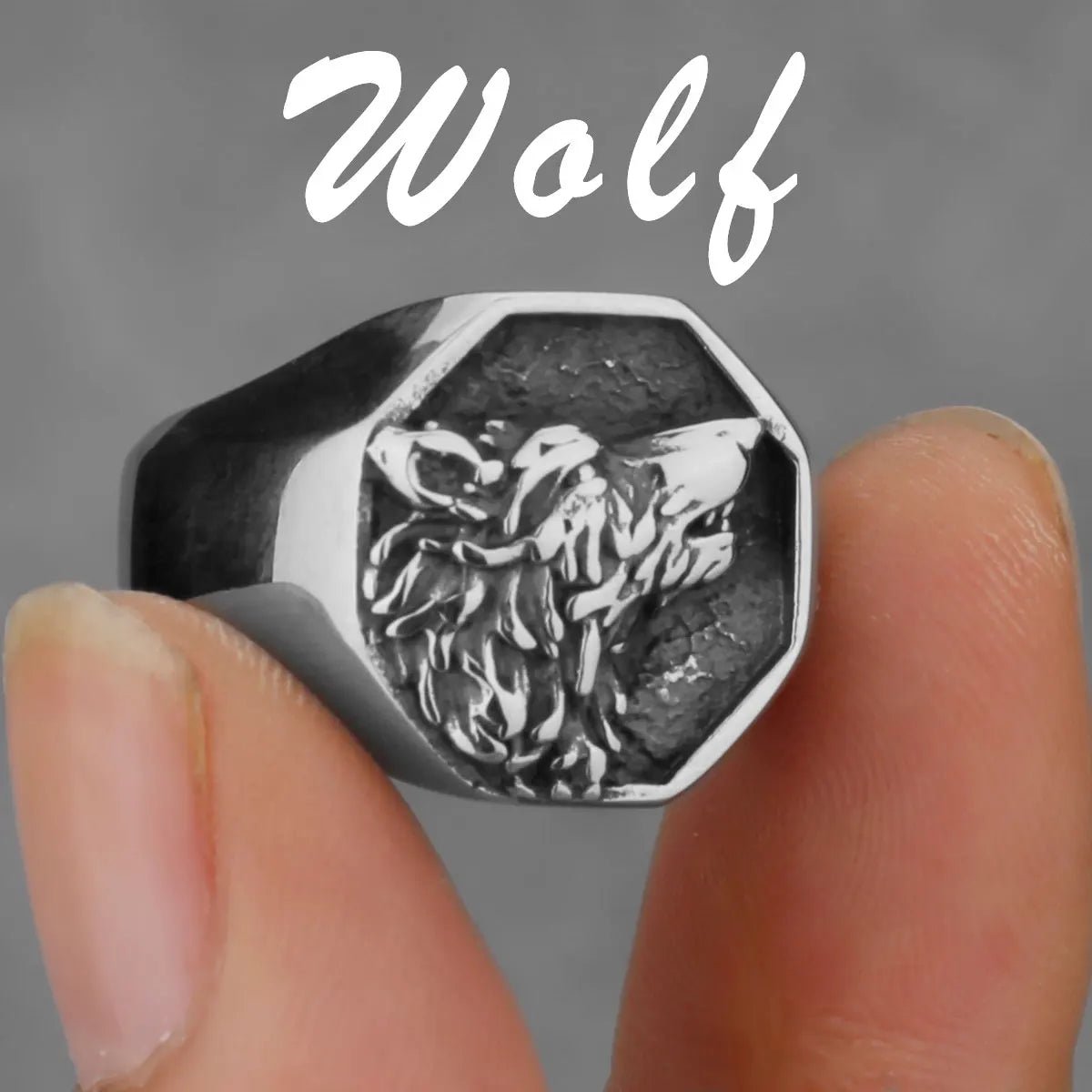 Nordic Viking Stainless Steel Rings - Odin's Shore