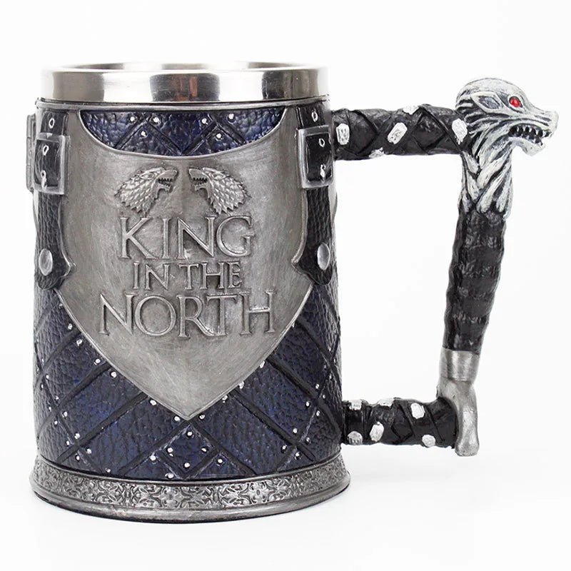 Stainless Steel Resin Wine Glass, Mugs - Odin's Shore