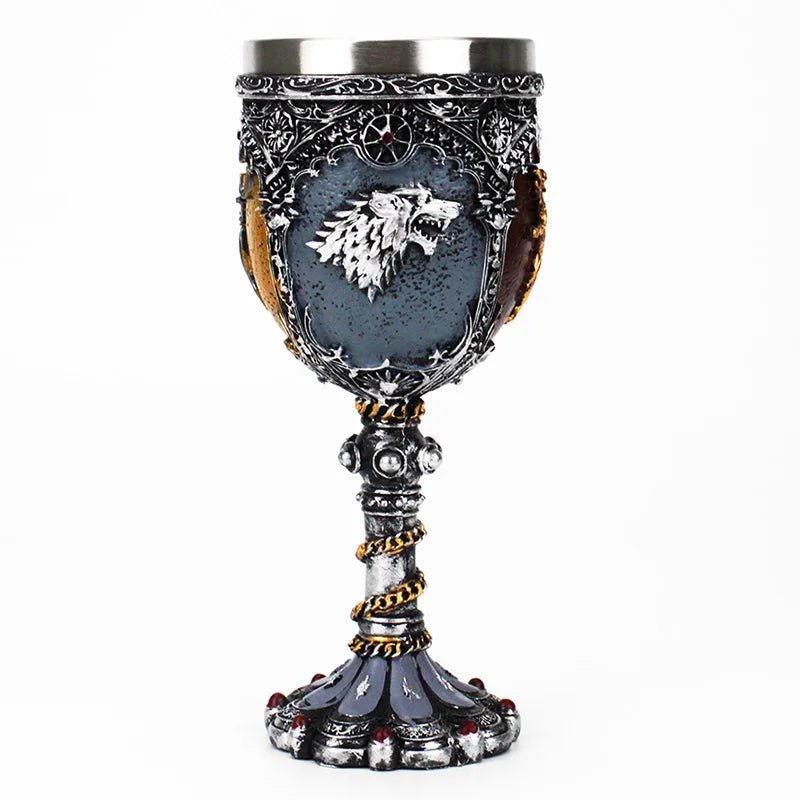 Stainless Steel Resin Wine Glass, Mugs - Odin's Shore