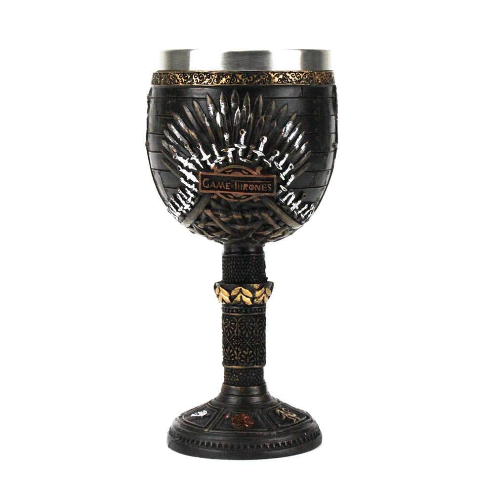 Stainless Steel Resin Wine Glass, Mugs - Odin's Shore