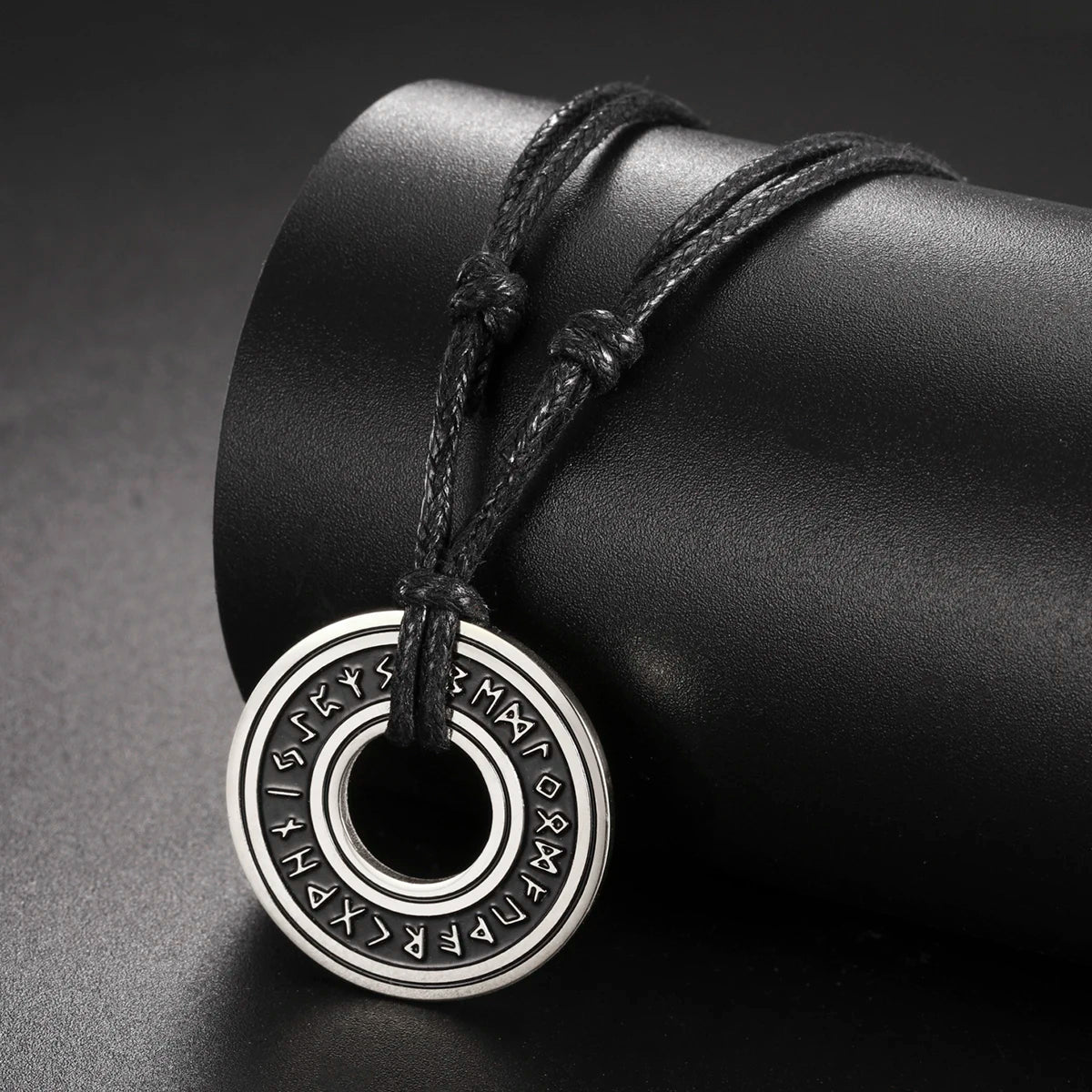 Vintage Nordic Rune Necklace Amulet - Odin's Shore