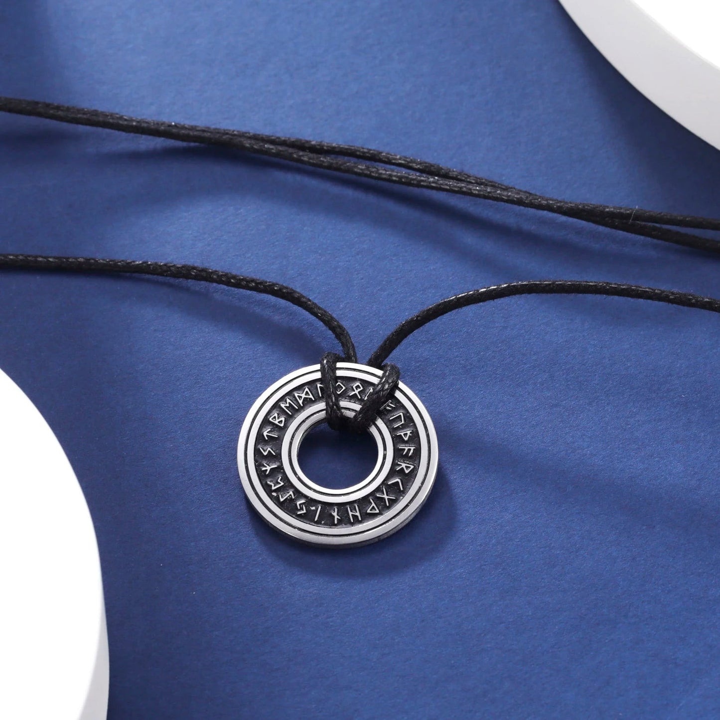 Vintage Nordic Rune Necklace Amulet - Odin's Shore