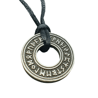 Vintage Nordic Rune Necklace Amulet - Odin's Shore